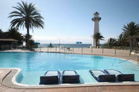 Lidia & Paco Home Two Bedrooms Beachfront Плайя-дель-Агила Экстерьер фото